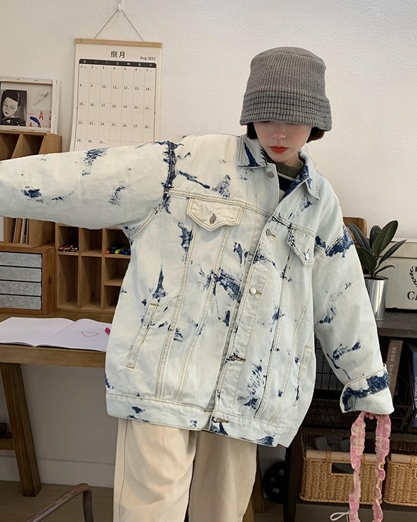 Black Multi-Patterned Checkered Denim Jacket | Jungkook - BTS - Fashion  Chingu