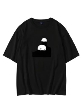Black Men Print T-Shirt | Suga - BTS