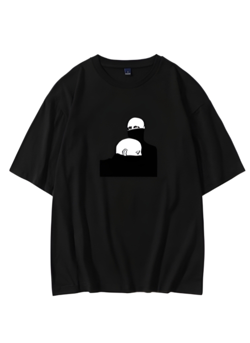 Black Men Print T-Shirt | Suga - BTS