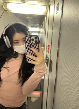Pink Off-Shoulder Wrap Sweater | Chaeryeong - ITZY