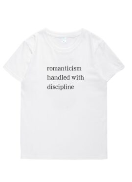 White Romanticism Print T-Shirt | RM - BTS