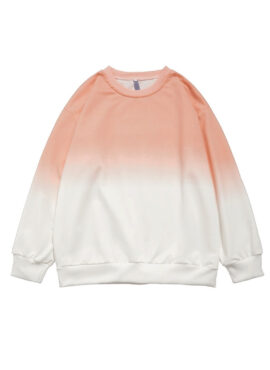 Orange And White Ombre Sweatshirt | Jungkook - BTS