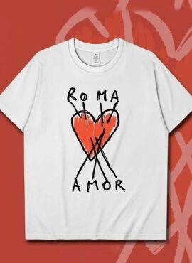 White Roma-Amor T-Shirt | Soobin - TXT