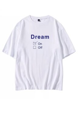 White Dream Checkbox T-Shirt | Jungkook - BTS