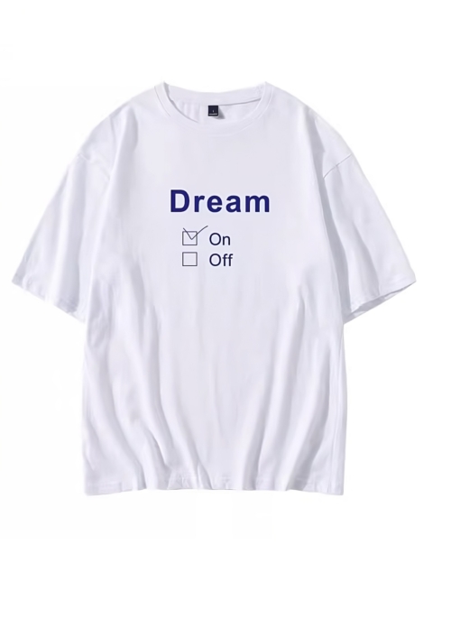 White Dream Checkbox T-Shirt | Jungkook – BTS