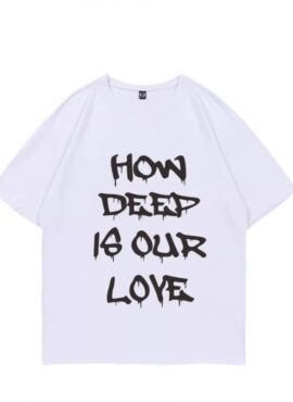 White “How Deep Is Our Love” T-Shirt | Chenle – NCT
