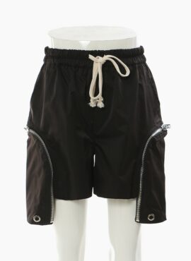 Black Zipper Pocket Casual Shorts | Mark - NCT
