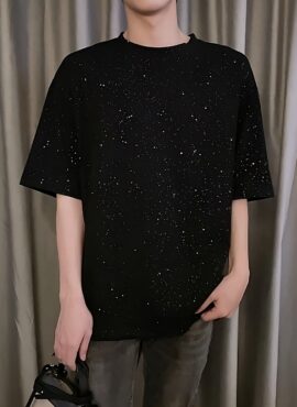 Black Starry Night T-Shirt | Jungkook - BTS