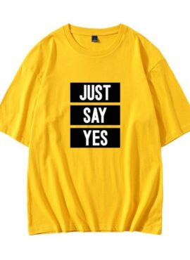 Yellow “Just Say Yes” T-Shirt | Jin  – BTS