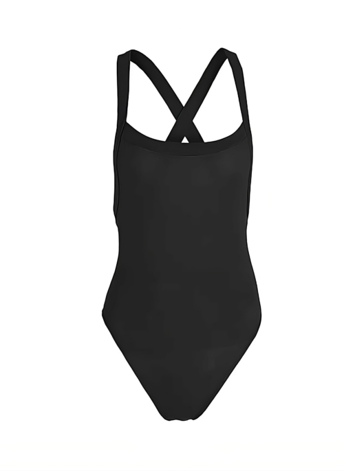 Black Cross-Back Bodysuit | Jennie - BlackPink