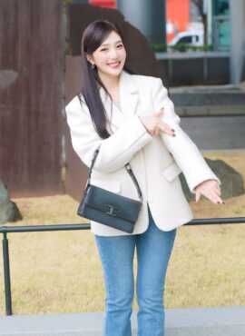 White Plush Blazer Jacket | Joy – Red Velvet