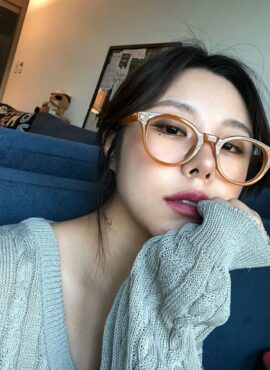 Brown Clear Frame Glasses | Wheein - Mamamoo