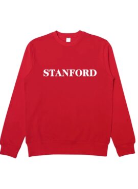 Red “Stanford” Crewneck Sweatshirt | Taemin – SHINee