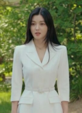 White Tweed Suit Dress | Do Do Hee - My Demon
