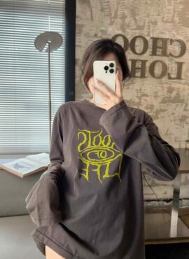 Grey 'Roots Of Life' Long Sleeve T-Shirt | Jimin - BTS