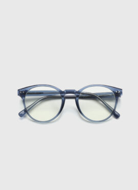 Blue Oval Frame Glasses | Key – SHINee