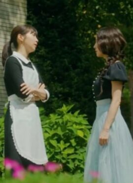 Light Blue Mesh Full Skirt | Park Yeon Woo -The Story Of The Parks Marriage