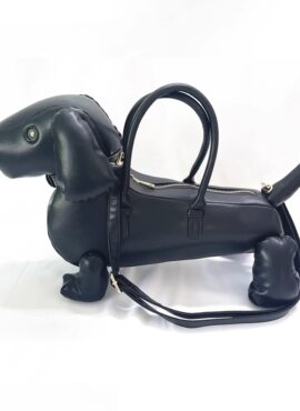 Black Dog Faux Leather Bag | Doyoung – Treasure