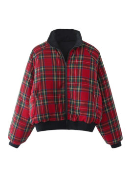 Red Reversilble Plaid Jacket | Jihoon – Treasure