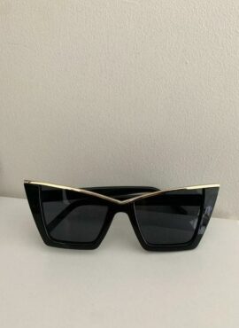 Black Cat-Eye Big Sunglasses | Hongjoong – ATEEZ