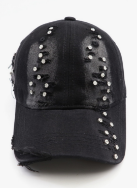 Black Crystal Embellished Cap | S.Coups – Seventeen