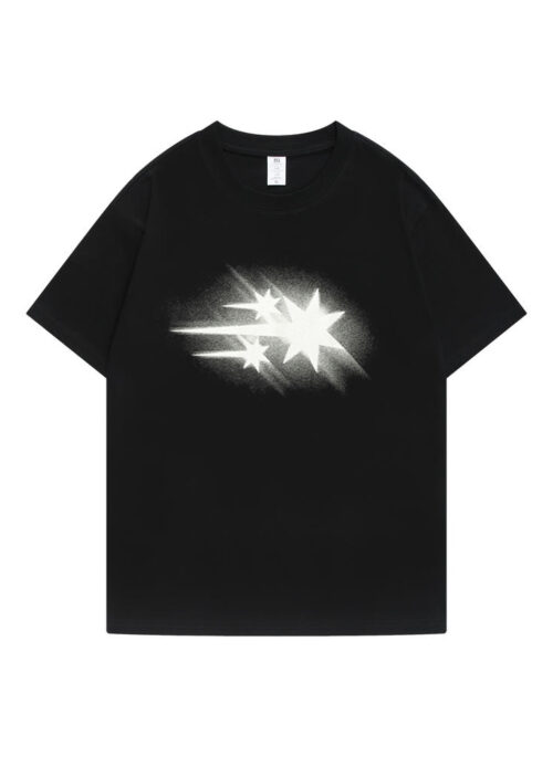 Black Shooting Star T-Shirt | Wonwoo - Seventeen