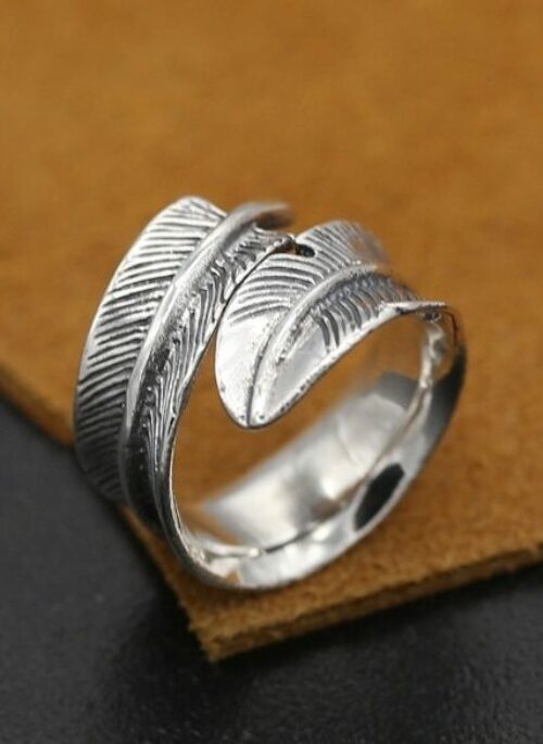 Silver Feather Ring | RM – BTS
