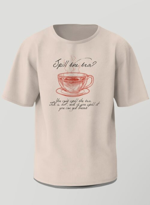 “You can’t spill the tea. Tea is hot and if you spill it you can get burnt” Bangchan’s Sage Advice Tee