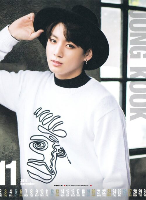White Abstract Face Sweatshirt | Jungkook – BTS