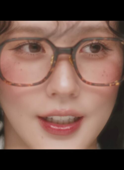 Brown And Black Tortoise Shell Frame Glasses | Miyeon – (G)I-DLE