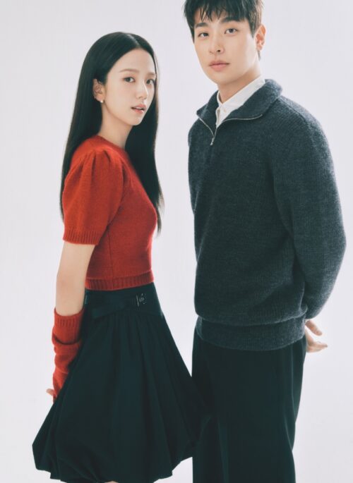 Red Puff Detachable Sleeves Top | Jisoo - BlackPink
