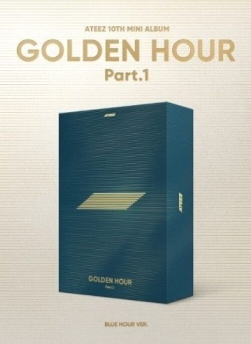 ATEEZ 10th Mini Album - GOLDEN HOUR : Part.1 | Blue Hour version