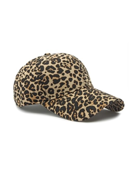 Beige Leopard Print Cap | Yoon – STAYC