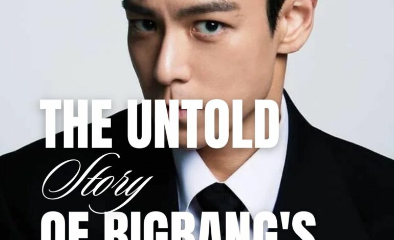 The Untold Story of BigBang’s T.O.P