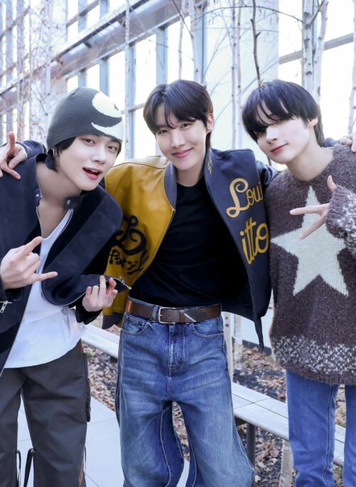 Blue Washed Denim Wavy Cut Jeans | J-Hope - BTS