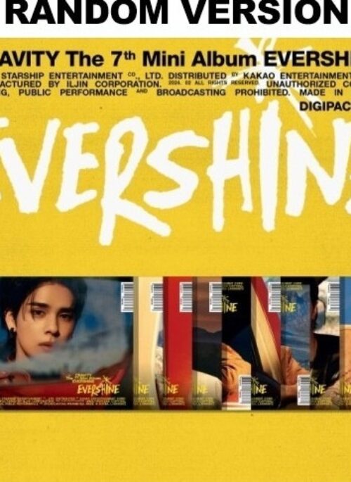 CRAVITY 7th Mini Album - EVERSHINE | Digipack, Random version
