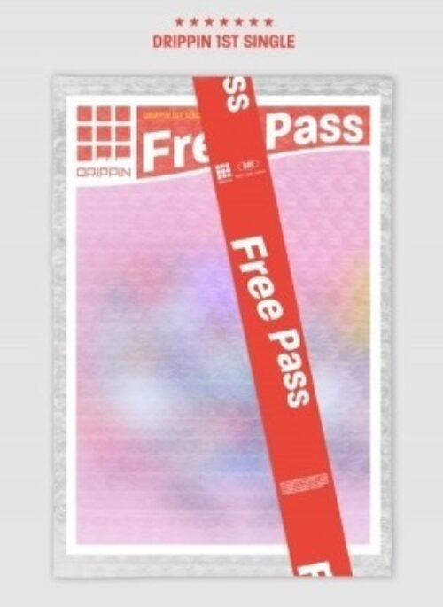 DRIPPIN 1st Single Album - Free Pass | B version