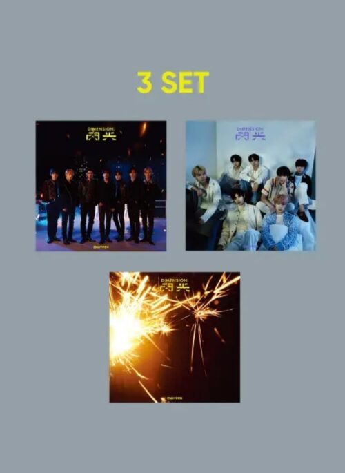 ENHYPEN 2nd Single Album - DIMENTION : SENKOU | Japanese edition, 3 Set version