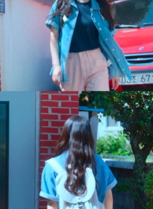 Grey Multi-Pocket Backpack | Kim Mu Bee - Melo Movie
