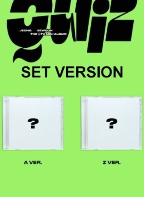 JEONG SEWOON 6th Mini Album - QUIZ | Jewel, Set version