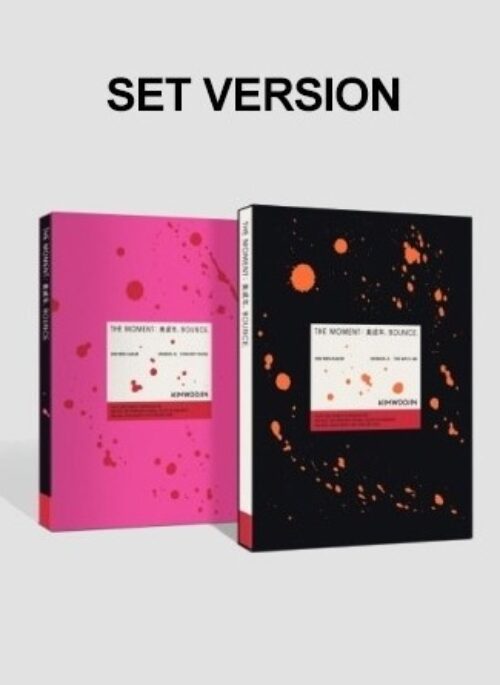 KIM WOO JIN 2nd Mini Album – The moment : 美成年, Bounce. | Set version