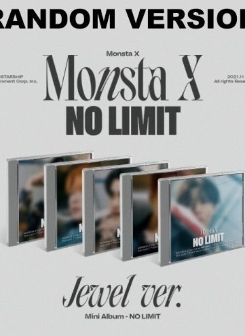 MONSTA X 10th Mini Album - NO LIMIT | Jewel Case, Random version