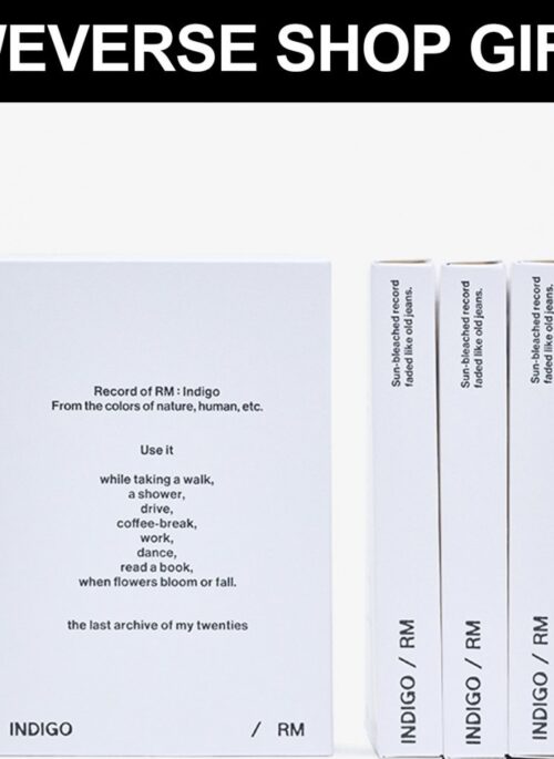RM Solo Album – Indigo | Weverse Albums, Postcard Edition