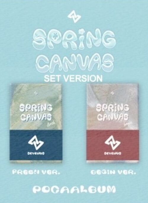 SEVENUS 1st Mini Album - SPRING CANVAS | POCA Album, Set version