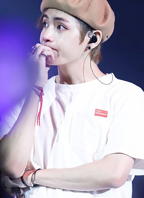 Silver Padlock Adjustable Bracelet | Taehyung - BTS