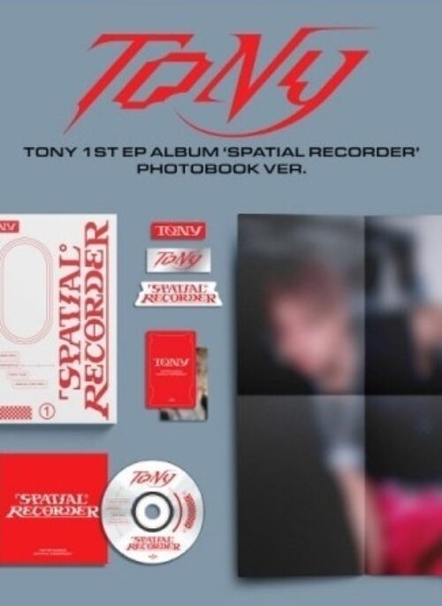 TONY 1st Mini Album - SPATIAL RECORDER | Photobook version