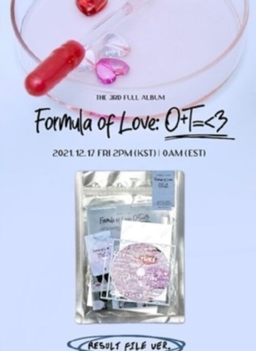 TWICE 3rd Full Album - Formula of Love | Result File version