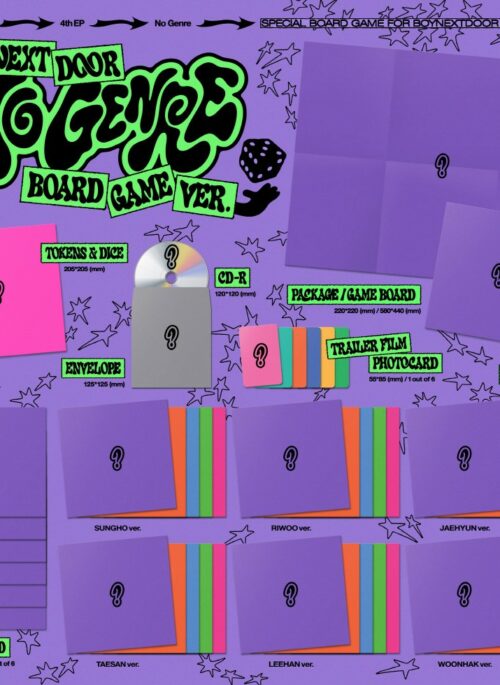 BOYNEXTDOOR 4th Mini Album - No Genre | Board Game, Set version