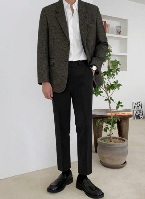 Business Casual Trousers With Tailored Fit