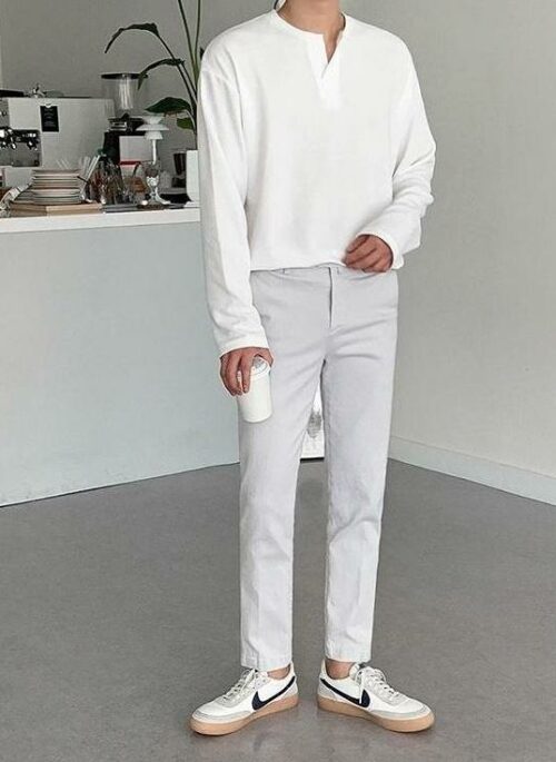 Casual Cotton Long Sleeve Shirt